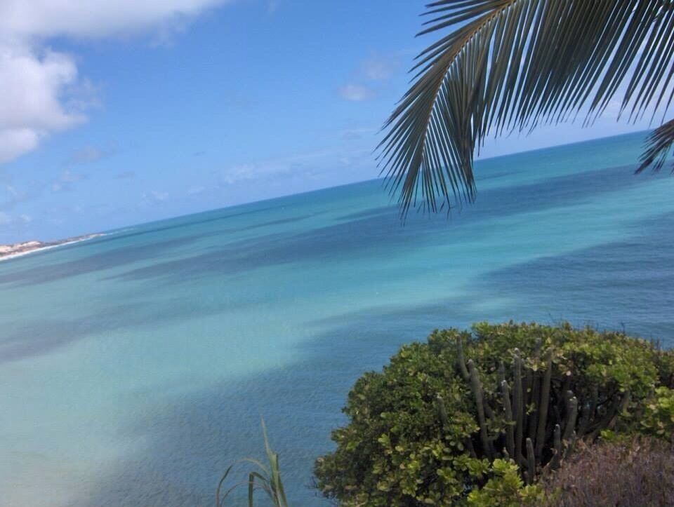 Green and blue sea.... 
#blue