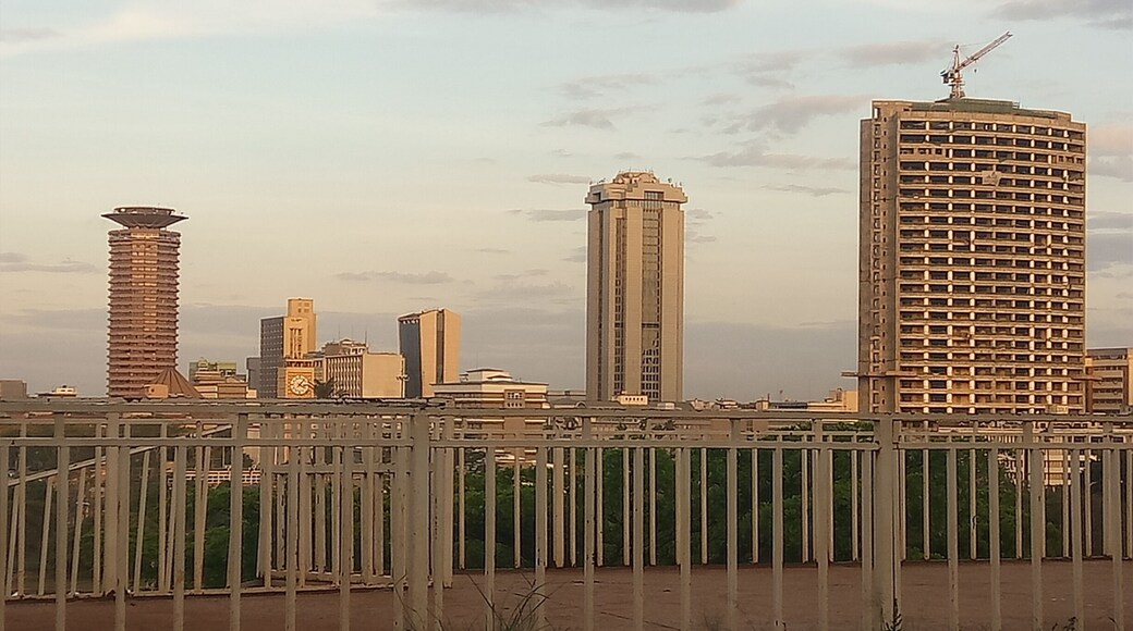 Part of Nairobi city landscape.