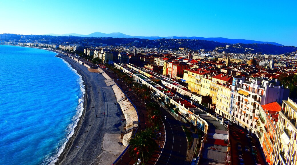 Colourful effect of beautiful Nice. #BeachBound