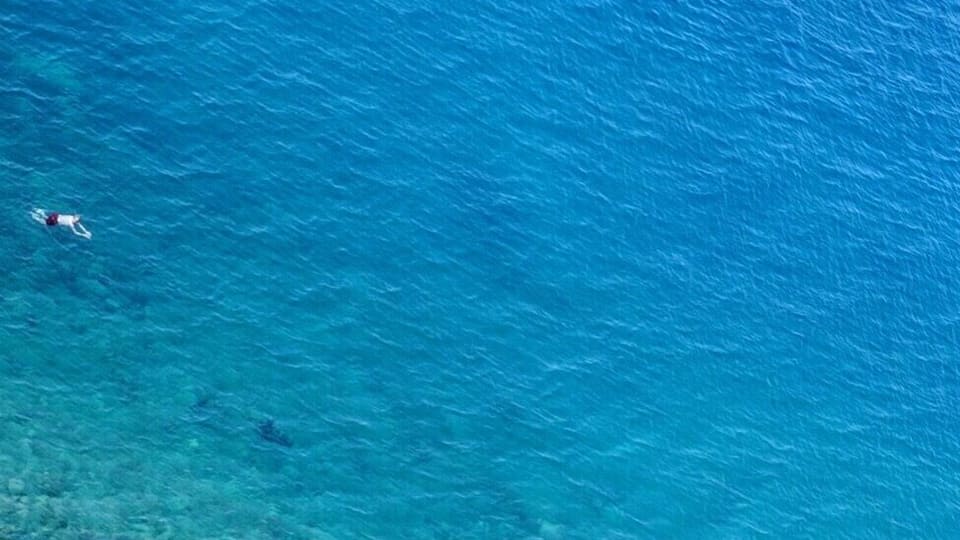 Lookout point view in Nice. Beautiful crystal clear water.. Reminiscing on last year #waterlust #france