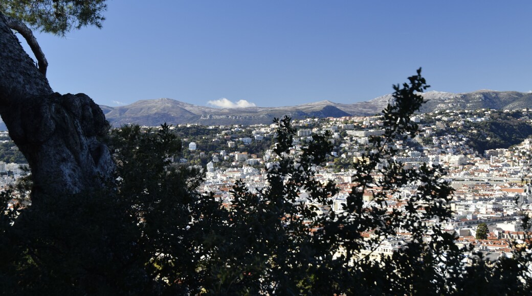 View from Mont Borrow to Nice