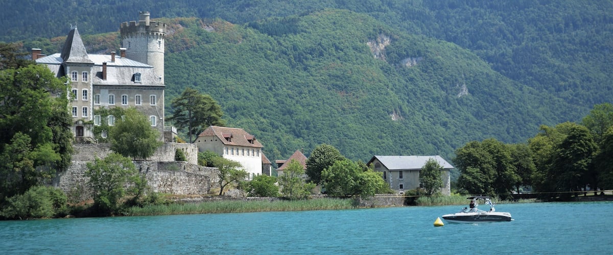Boat trip on Lake Annecy. #Nature