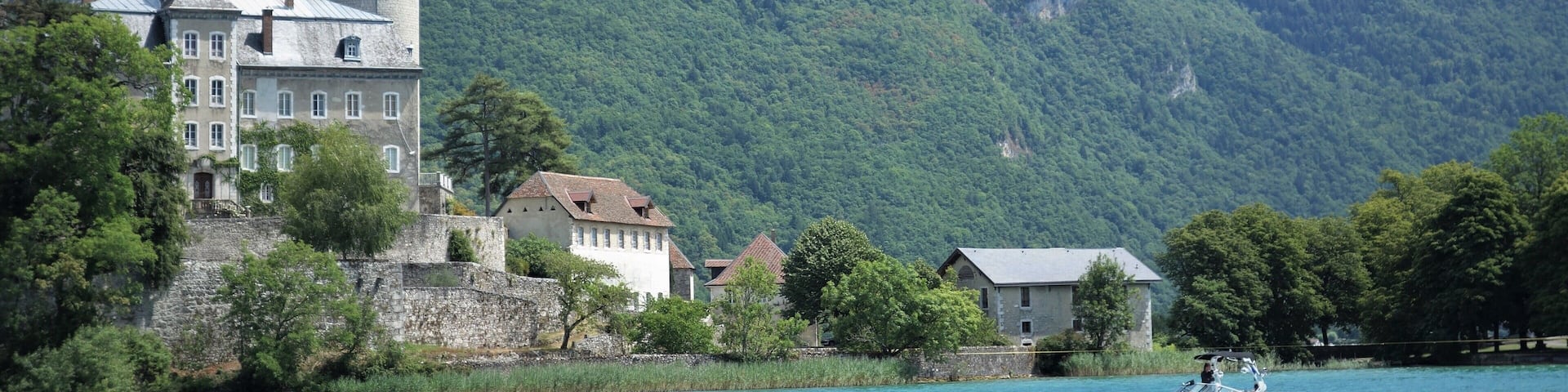 Boat trip on Lake Annecy. #Nature