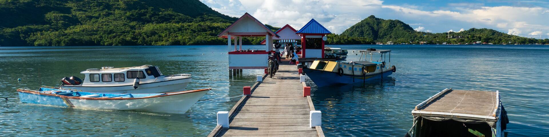 Main harbor at Banda Besar