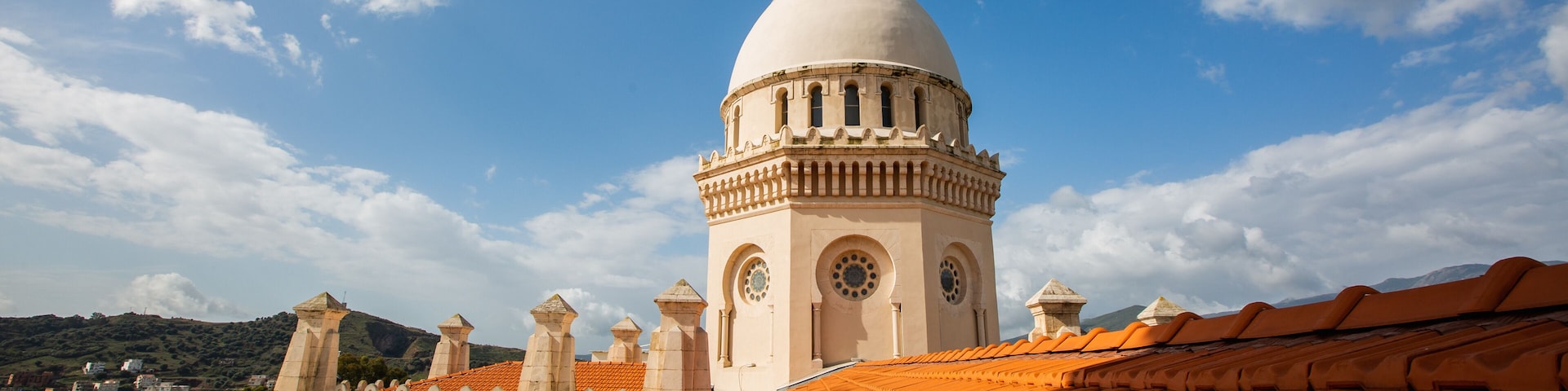 Dome of a church in Annaba, Algeria