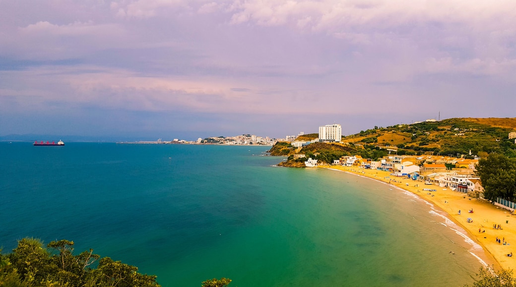 Views of a wonderful beach in Algeria
