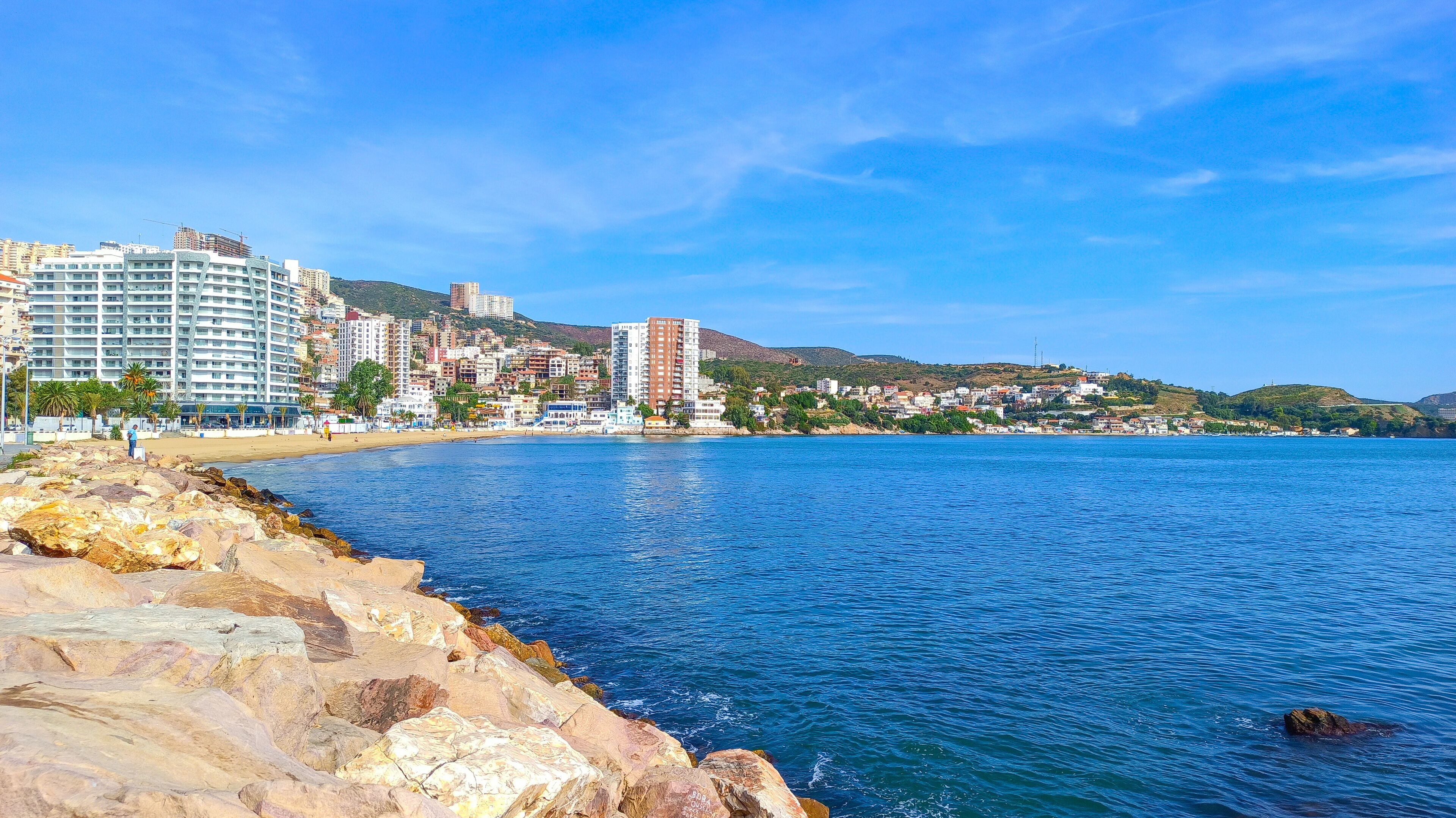 Corniche in the beautiful city of Annaba, Algeria