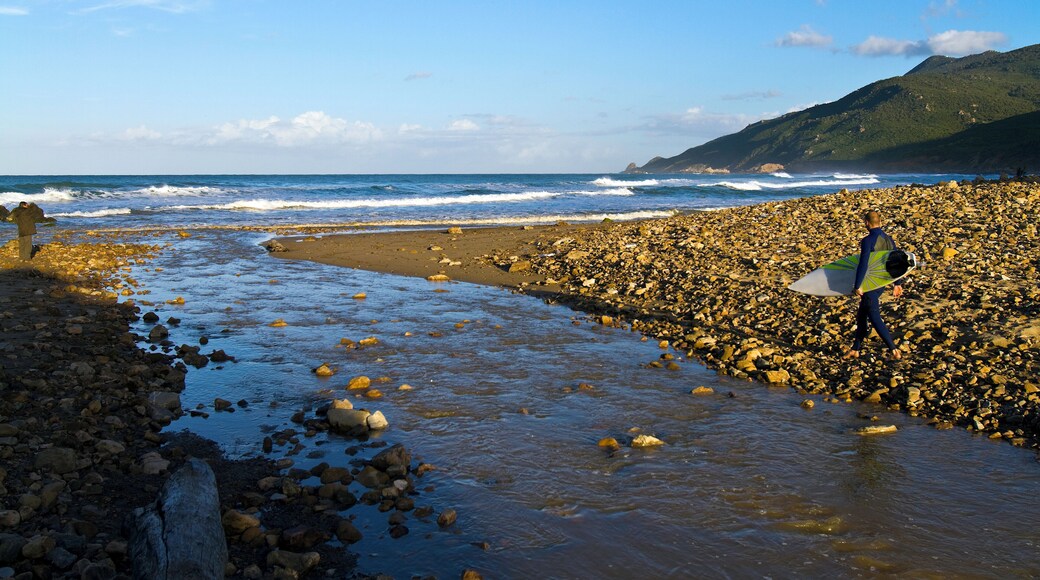 Algeria, Annaba Province, coastline and Mediterranean sea.
