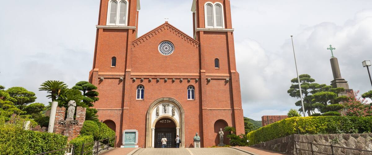 Ryukyu Islands featuring heritage architecture and a church or cathedral