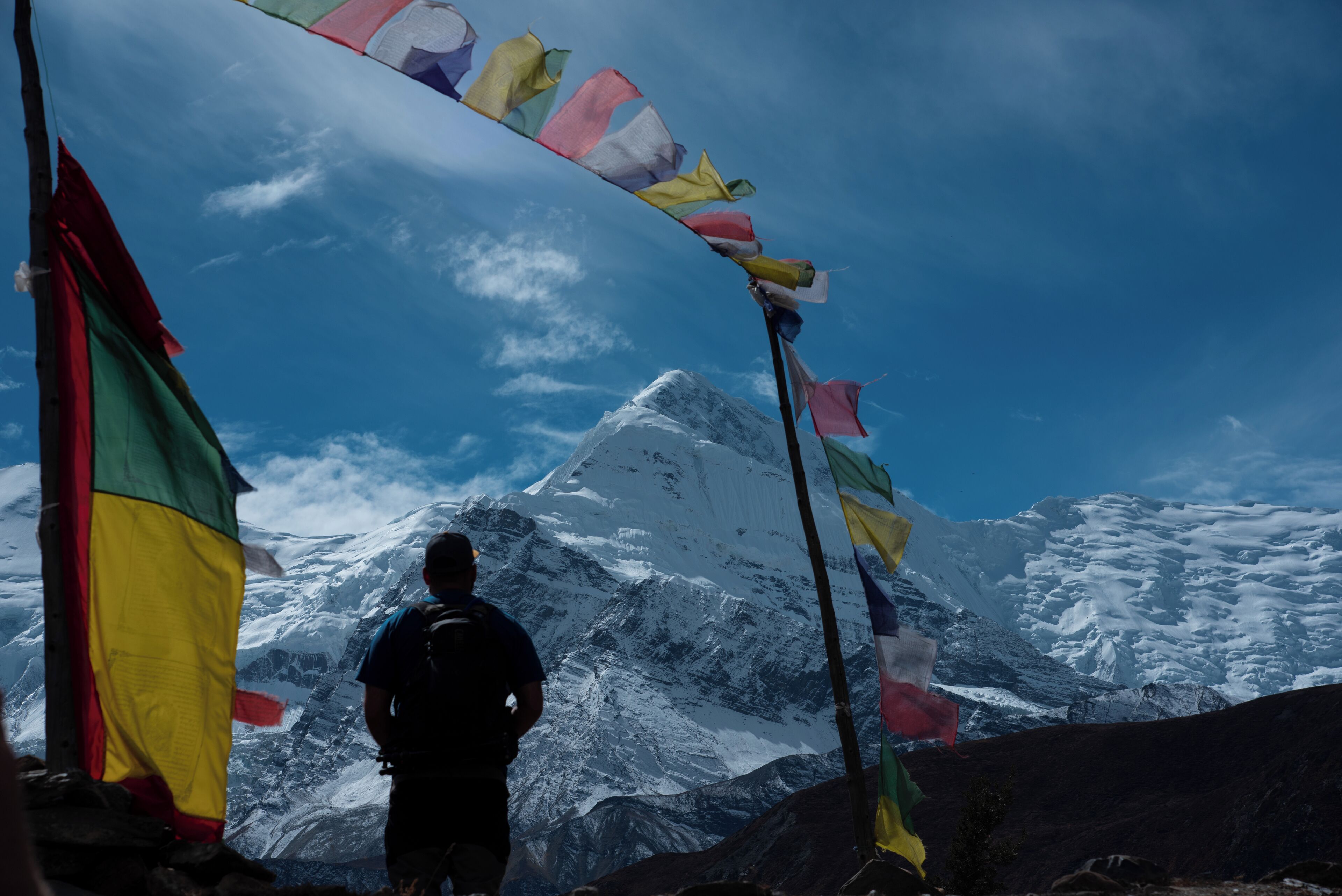 The Annapurna Range in Nepal. Spectacular landscape in every direction.