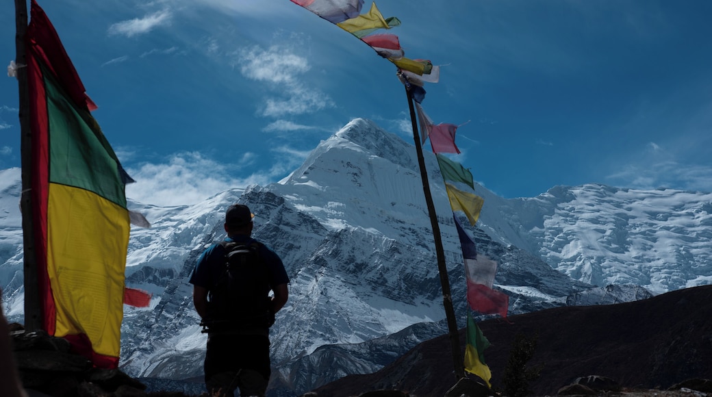 The Annapurna Range in Nepal. Spectacular landscape in every direction.