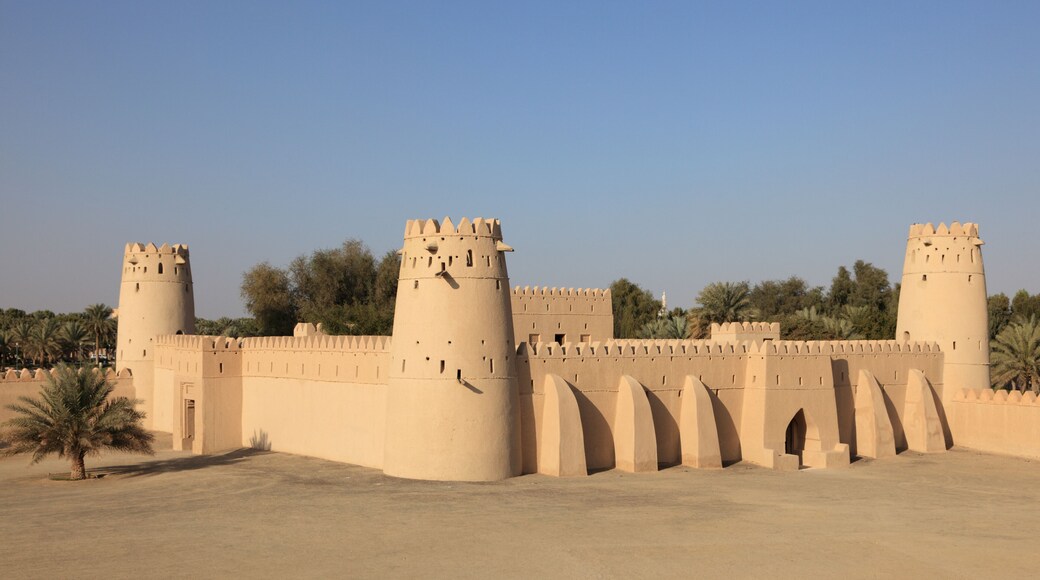 Al Jahili Fort in Al Ain, Emirate of Abu Dhabi, UAE