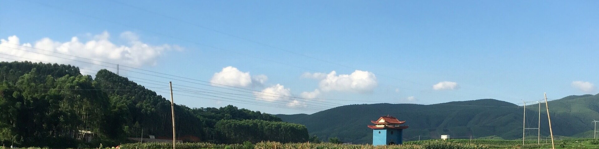 Driving through Wuming County in Nanning