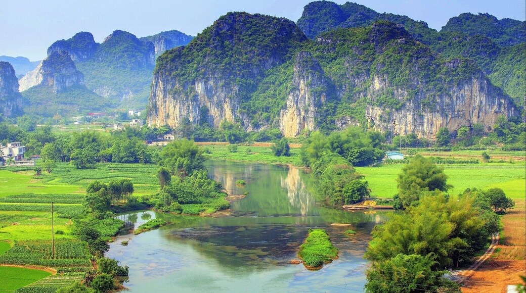 Sanli Yangdu of #Shanglin.#三里洋渡
https://twitter.com/Beautifulgx