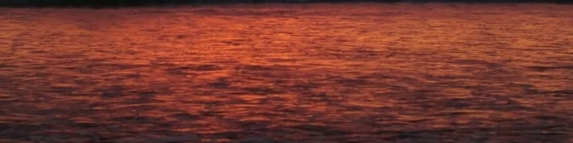 Sunset from Playa Guiones.