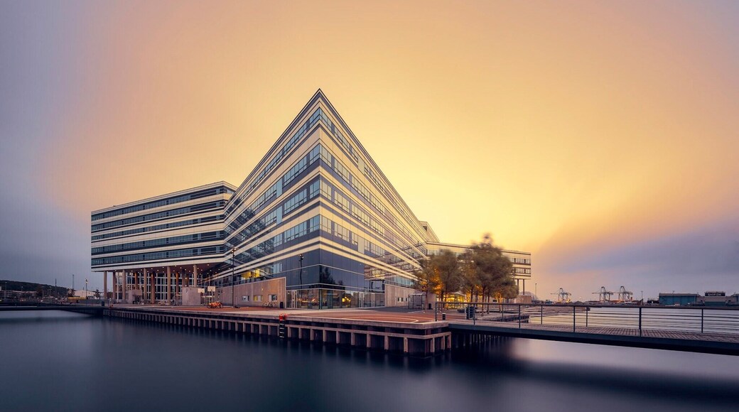 The Navitas building. Aarhus, Denmark
#golden