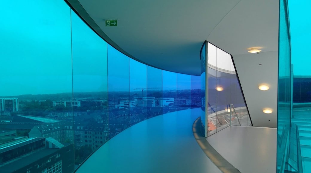 the cool spectrum of 'Your rainbow panorama' by Olafur Eliasson
#blue