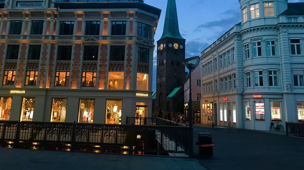 Blue hour in Aarhus; “the city of smiles”