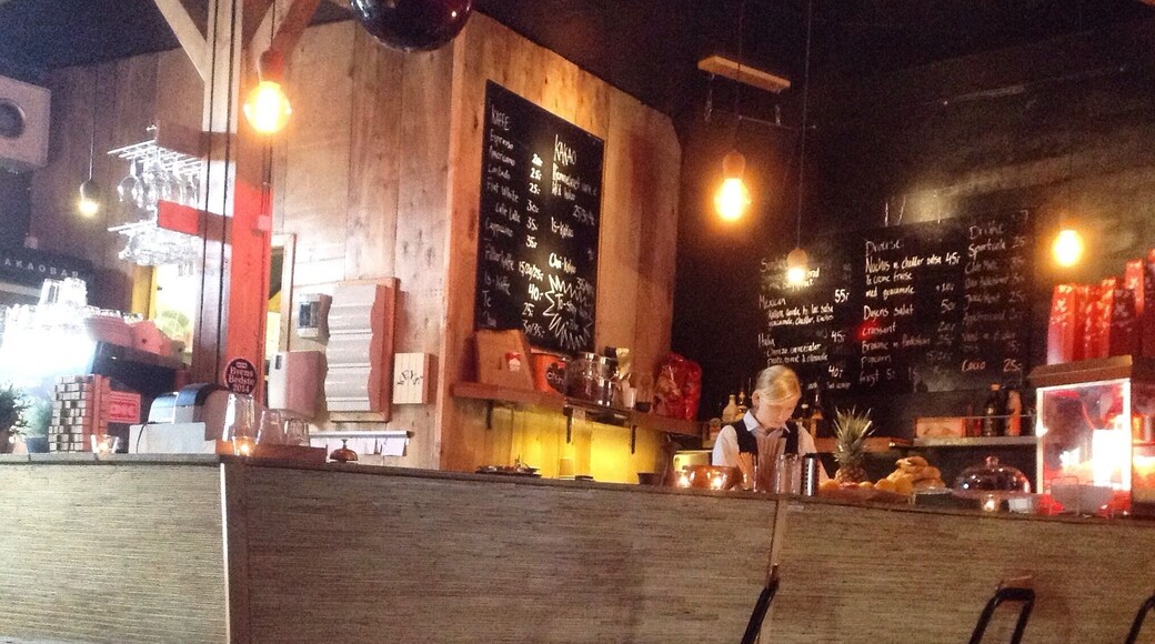 This is one of my favorite cafes in the city. It's famous for its love and cocoa <3 the cafe is located just outside of Godsbanen, which is my most favorite place in Aarhus, be sure to look that up.