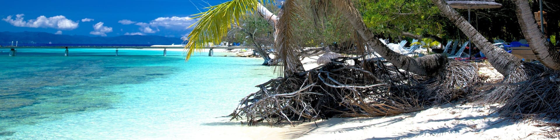 Noumea featuring a beach