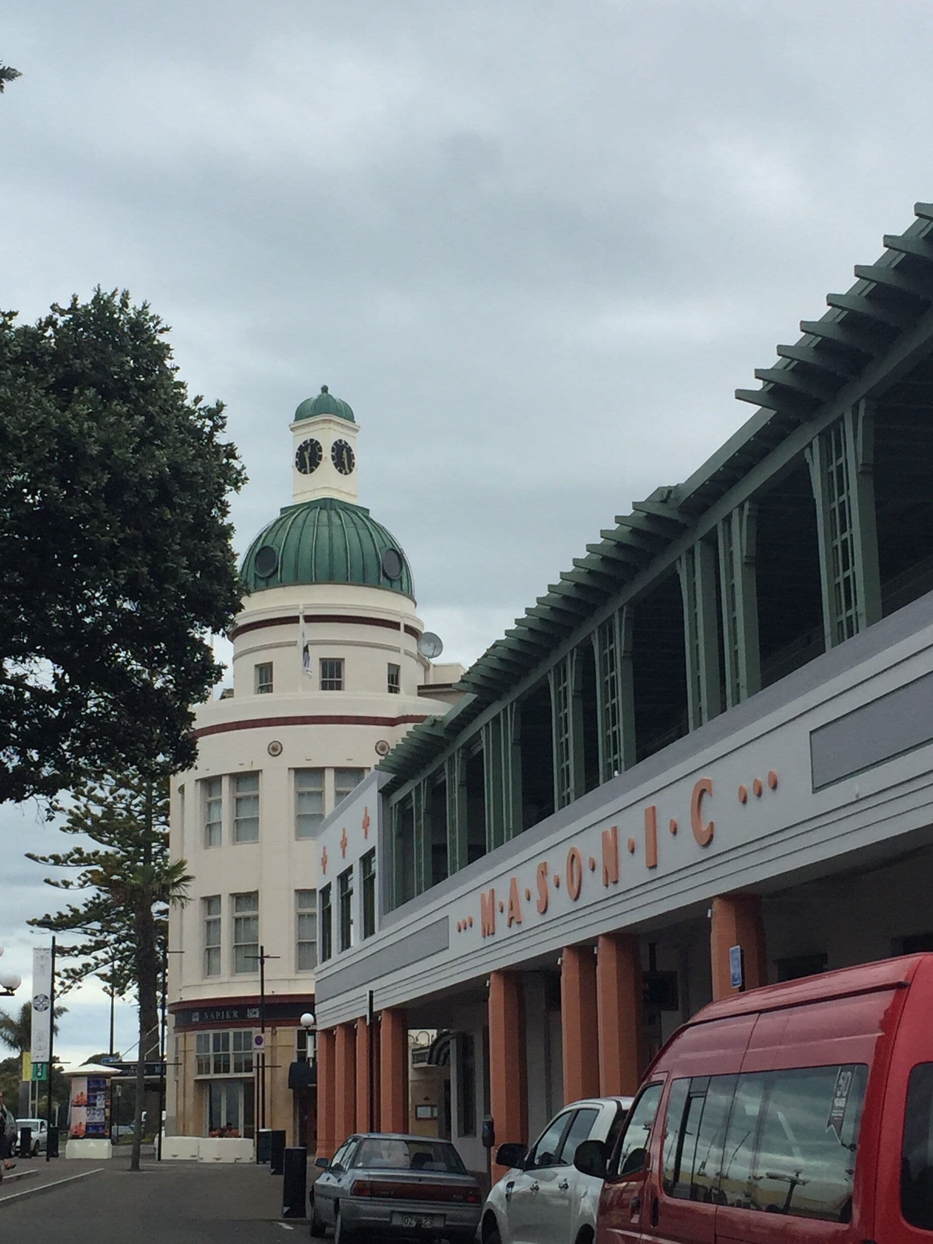 There's lovely Art Deco buildings everywhere. There's also an Art Deco tour if you're interested