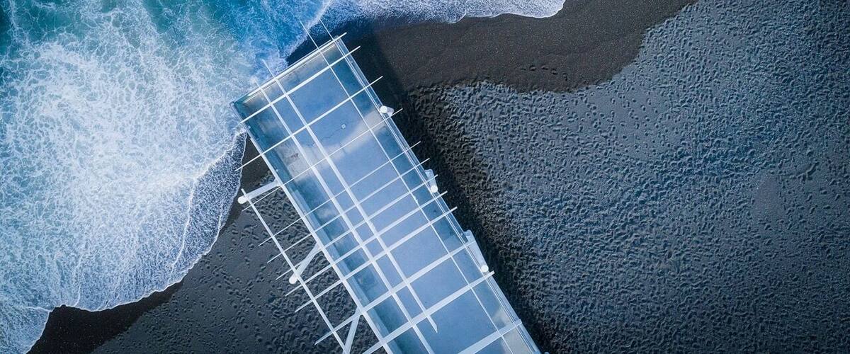 Drone view of Napier’s Pier :)