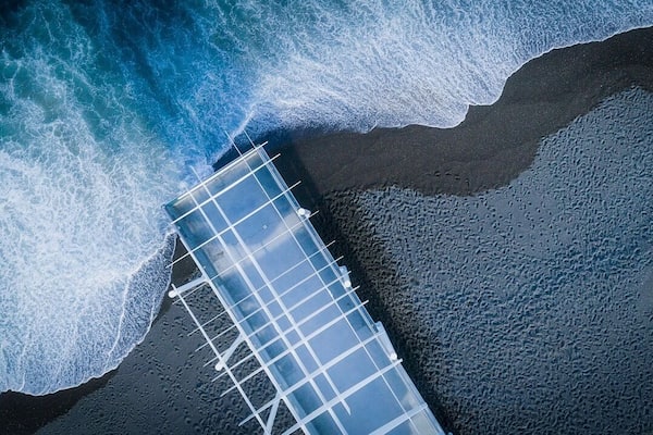 Drone view of Napier’s Pier :)