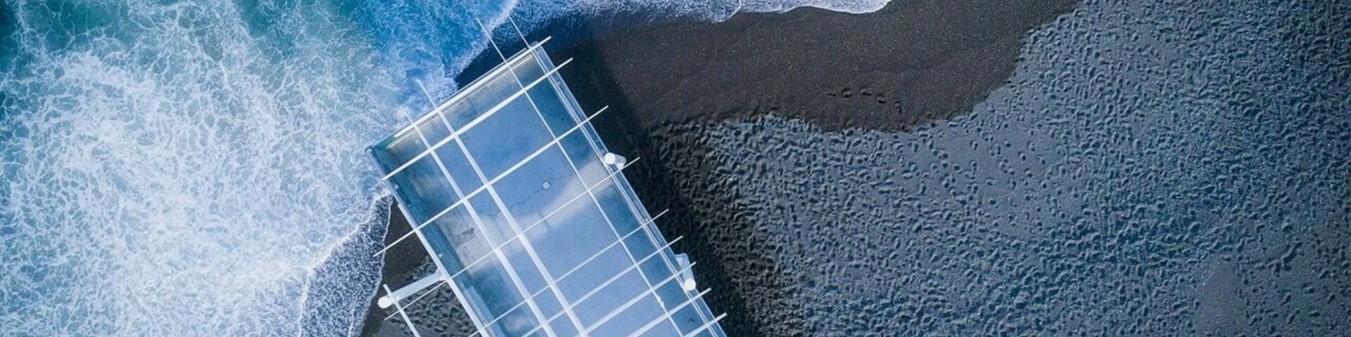 Drone view of Napier’s Pier :)