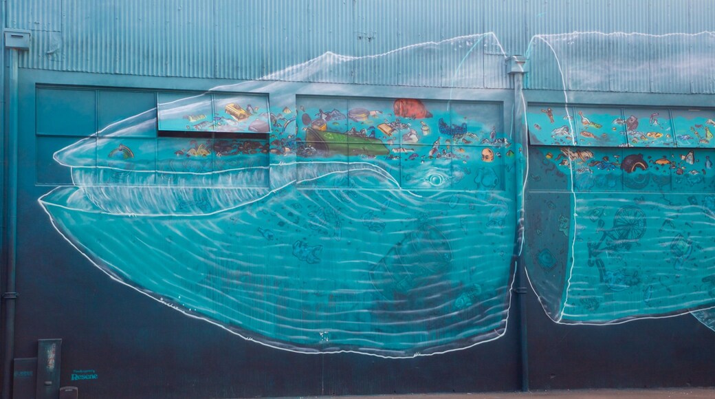 Napier featuring outdoor art