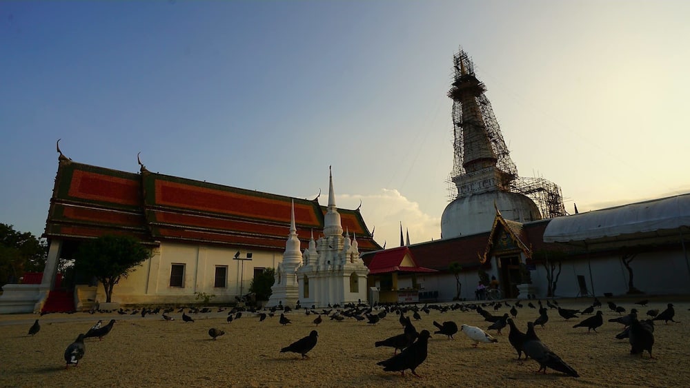 The grand temple of Nakorn si Thammarat.