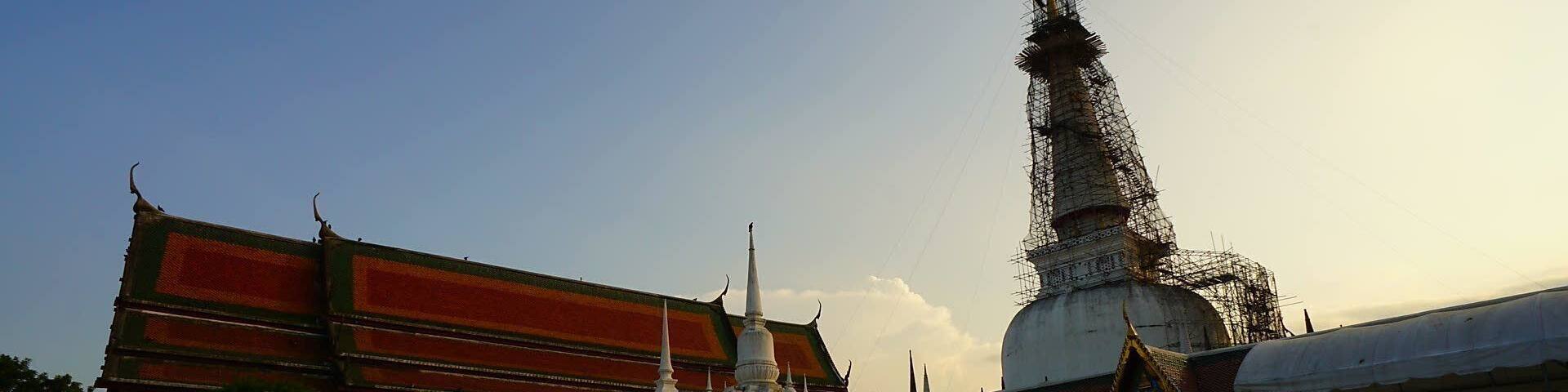 The grand temple of Nakorn si Thammarat.