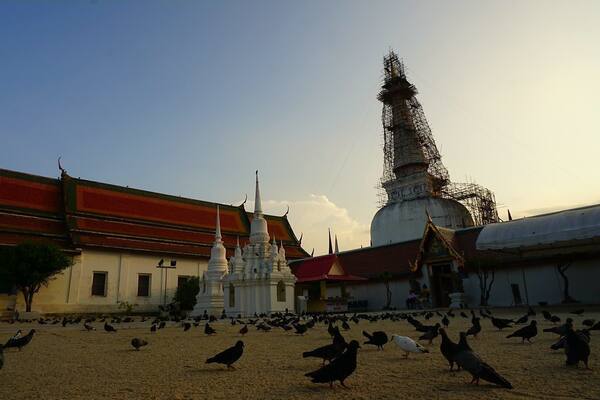 The grand temple of Nakorn si Thammarat.