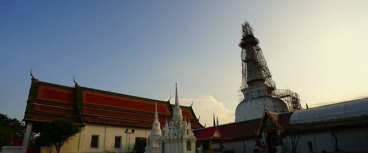 The grand temple of Nakorn si Thammarat.