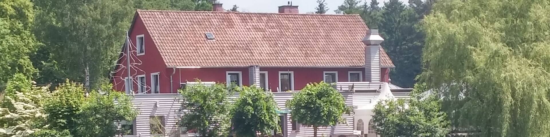 Beautiful little restaurant by the water in Nuremberg. Make sure you have a big appetite beforehand #green