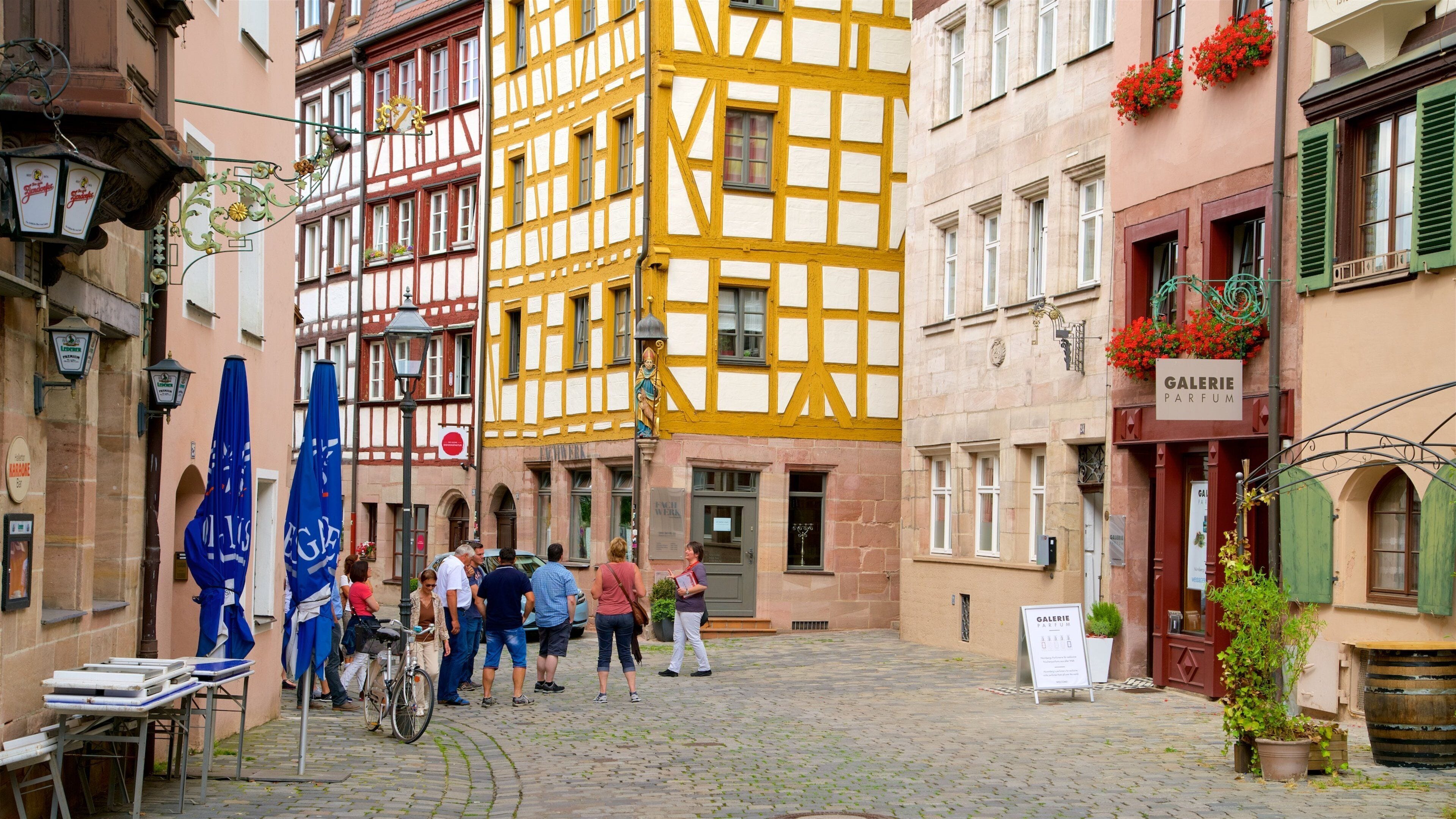 Middle Franconia which includes street scenes