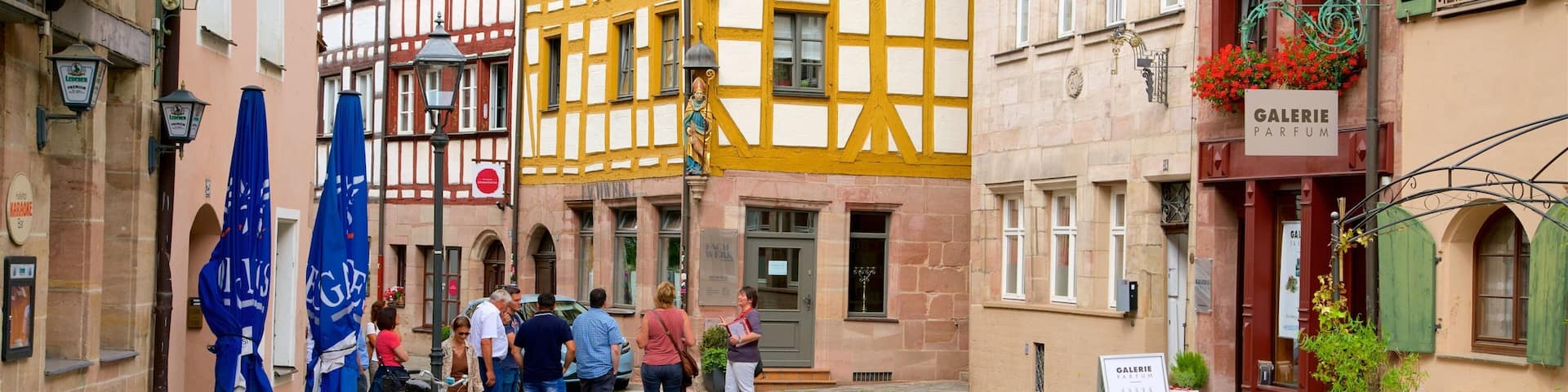 Middle Franconia which includes street scenes