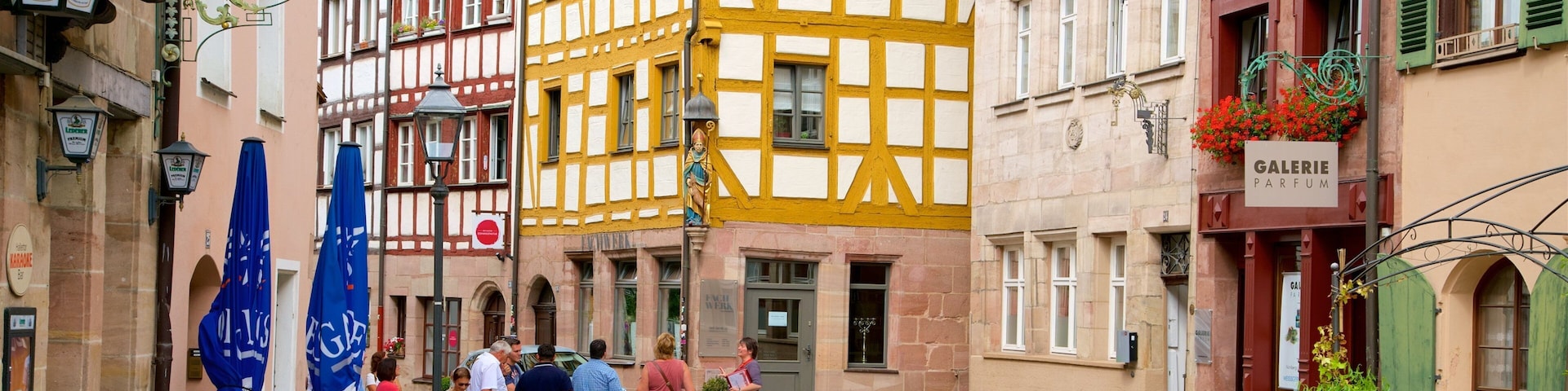 Middle Franconia which includes street scenes