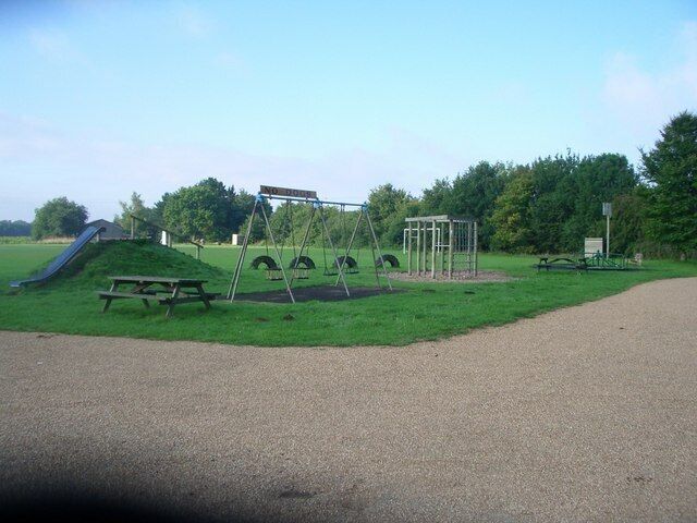 Playground at Bunwell.