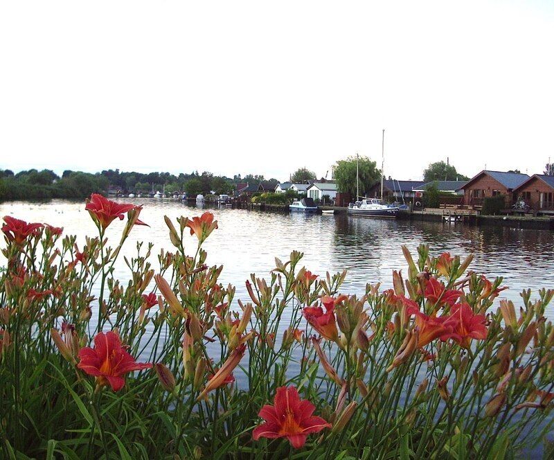River Yare Coldham Hall looking across to Brundall