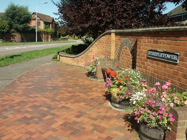 Churchfields estate, Hethersett. A major new estate on the Norwich side of this expanding village.