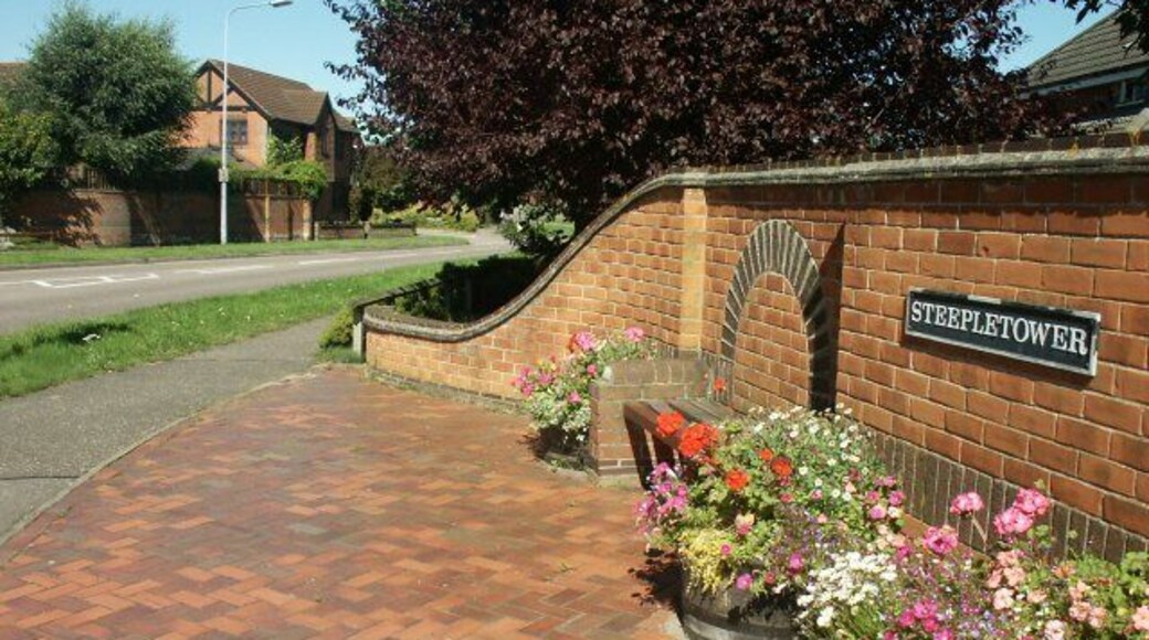 Churchfields estate, Hethersett. A major new estate on the Norwich side of this expanding village.