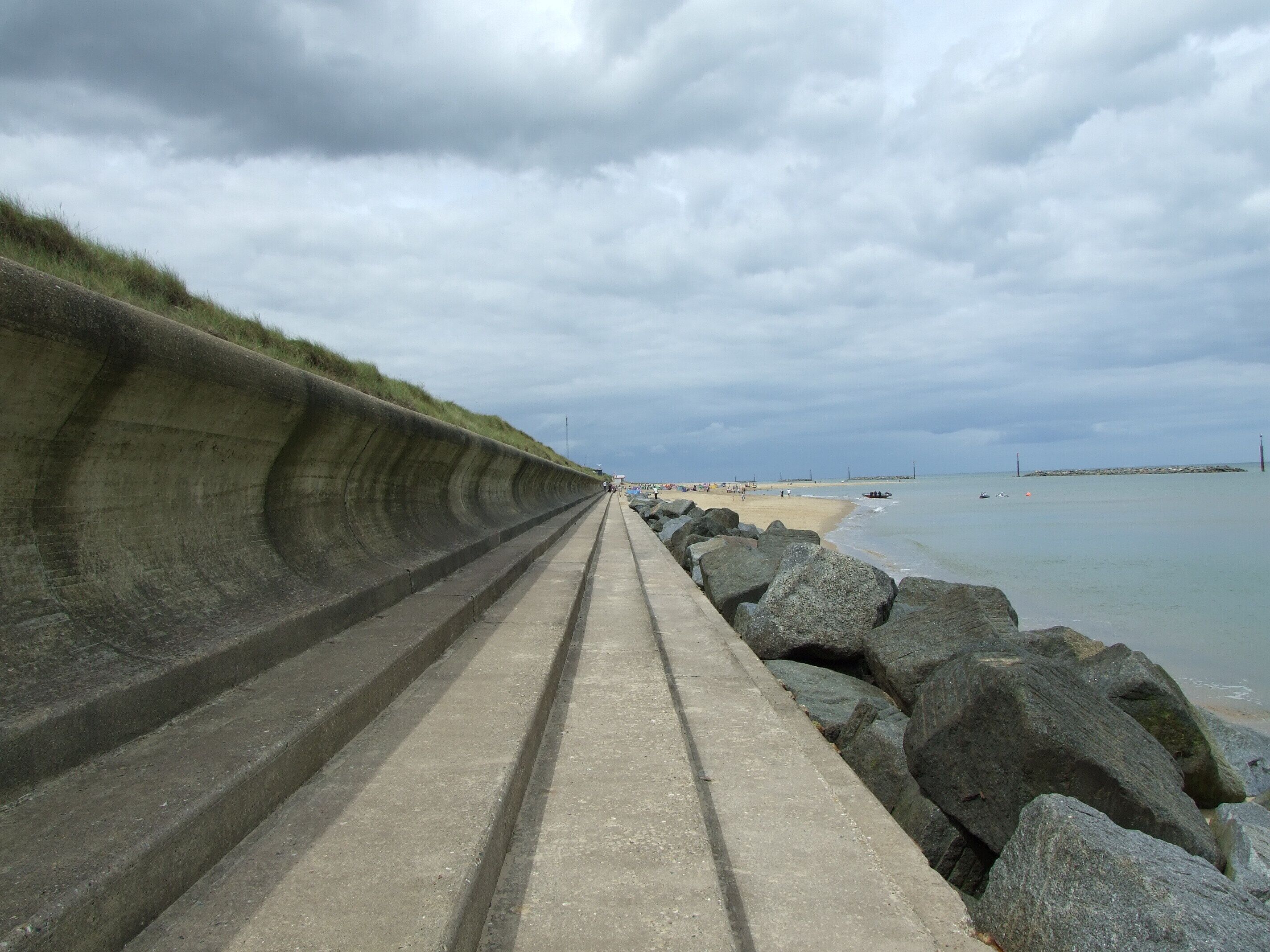 Sea defence at Sea Palling