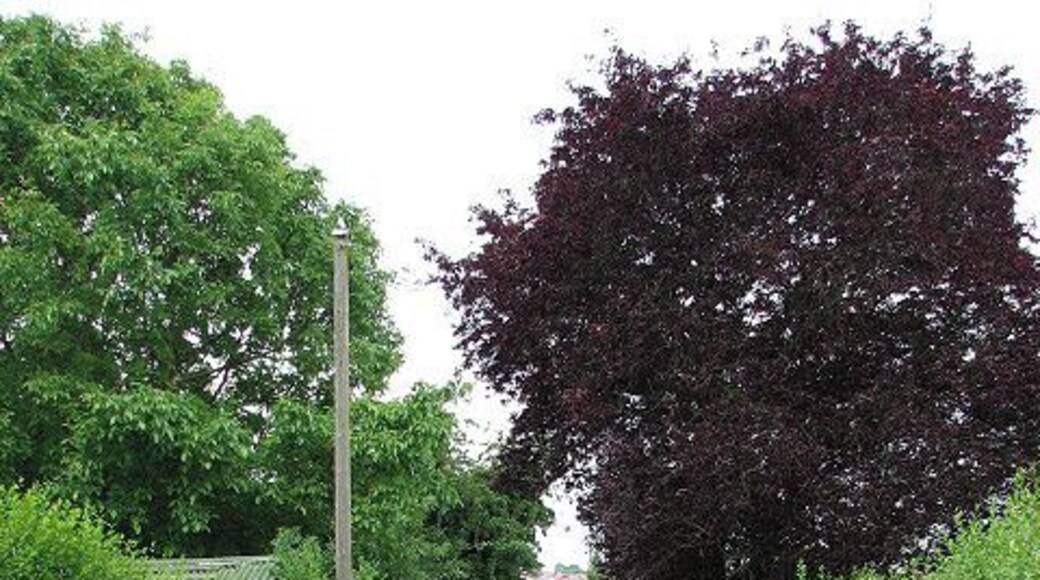 Riverside Close. Turning off Low Road > 850741 and leading to properties by the River Wensum. Hellesdon is a large suburb of Norwich. Signs of very early settlement, such as a variety of flint tools (believed to be at least 4,000 years old) have been unearthed in the area. Bronze axe heads were found near Hellesdon Hall and a skeleton dating from around 600 CE was discovered in Low Road. It is not clear where the old name for Hellesdon - Hailesduna - originates from. It is believed that Edmund, the King of the East Angles, may have been martyred here. In 985, Abbo of Fleury, who at Ramsey Abbey (Cambridgeshire) compiled the 'Life of St Edmund', writes that he heard the Archbishop relate a story that came from a young man who had heard it from a very old man who claimed to have been King Edmund's armour bearer at the time of his death. On his capture, Edmund was whipped and tied to a tree, and shot with arrows. He was then beheaded and his head thrown into a bramble thicket in Hegelisdun Wood - hence the association with Hailesduna, present-day Hellesdon. The King's head was later found, guarded by a wolf, and according to the story the body was buried in a small chapel built nearby for the purpose.