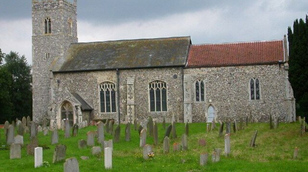 Church of St Peter, Lingwood. A very quiet church