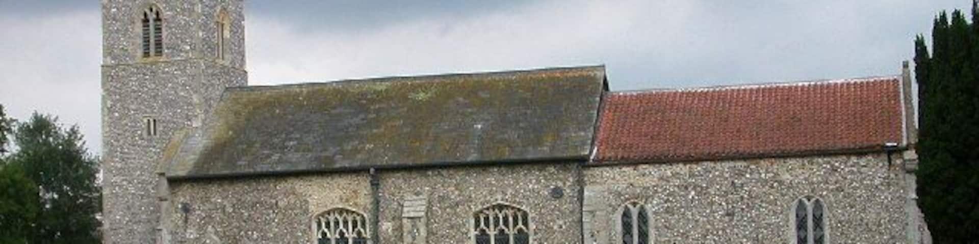 Church of St Peter, Lingwood. A very quiet church