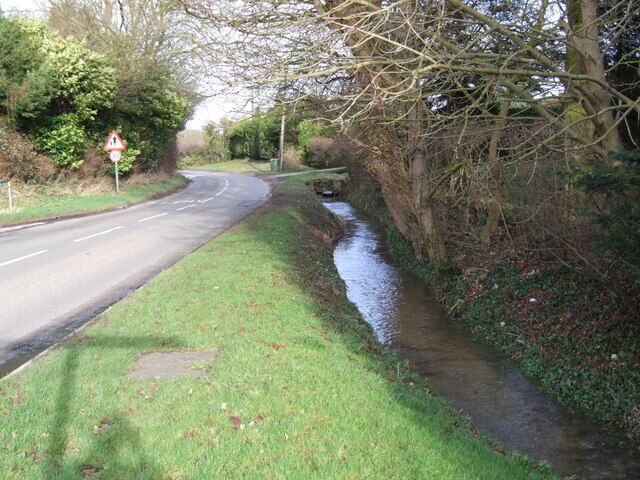 Stream Alongside Road, Wacton