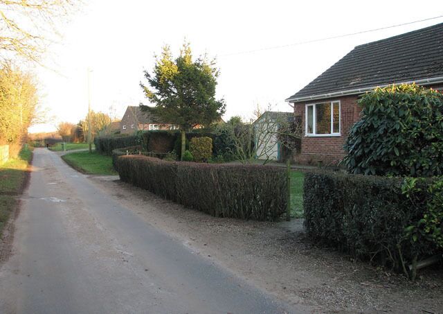 Houses along Prince of Wales Road The view was taken in easterly direction.