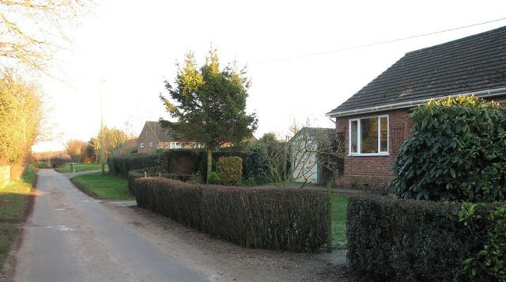 Houses along Prince of Wales Road The view was taken in easterly direction.