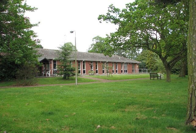 St Michael's Hospital - what remains. This modern building still houses the physiotherapy unit of the closed St Michael's hospital > 1293920.