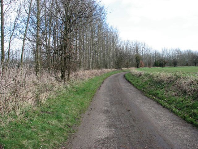 Cycle path This narrow poplar-lined cul-de-sac is marked as a foot- and cycle path, turning off the A140 in easterly direction and linking with West Lane in Horsham St Faith. It continues on the other side of the A140 (Cromer Road), connecting with the B1149 (Holt Road) a short distance further to the west.